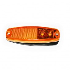 LAMPARA PILOTOS AMBER METROBUS 10V-30V 12V-24V 2 LEDS HY-88LED-23