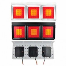 LAMPARA TRASERA HINO 500 LED BASE METAL CON TRES LAMPARA