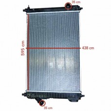 RADIADOR CHEVROLET AVEO 1.6 DOHC USA CAN 2009-2011 ATM MTM 96090813 95227754 95227755 96942182 95227754 418X600X16 11042