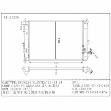 RADIADOR HYUNDAI CRETA MT 2016- 21226-PA16 25310-3X500 388X555X16