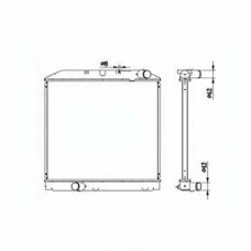 RADIADOR TOYOTA DYNA WU410 WU420-2007 MT 568X600X32 16400-78270