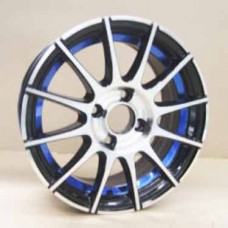 RIN 15 BLACK MACHINE FACE 15X6.0 ET38 4X114.3 CB67.1