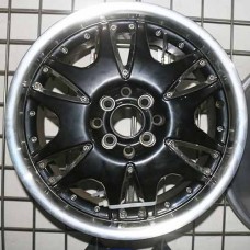 RIN 16 BLACK MACHINE LIP 16X7.0 ET42 4X100 4X114.3 CB73.1