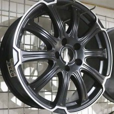 RIN 18 BLAK MACHINE FACE 18X7.0 ET48 5X114.3 CB73.1